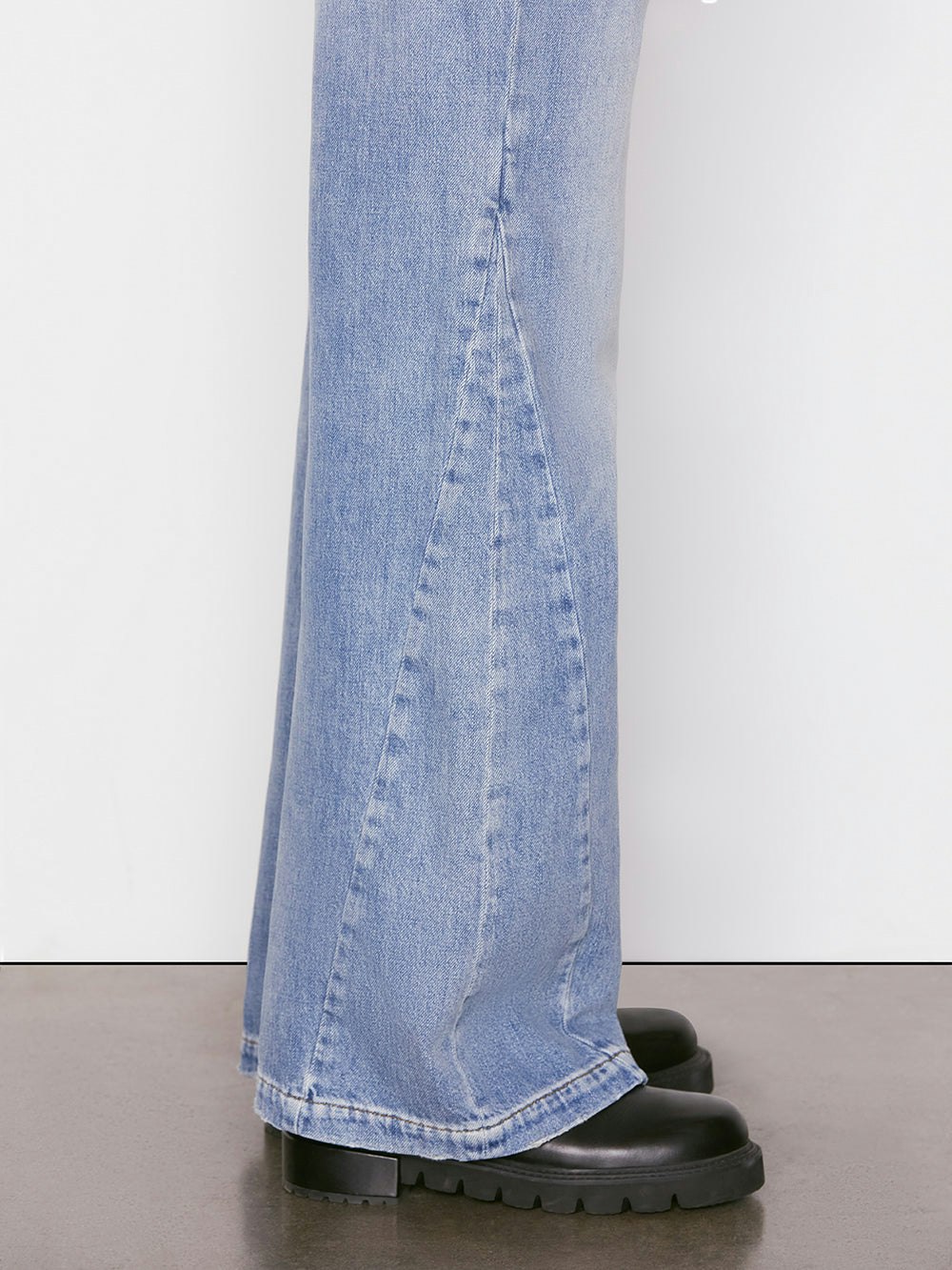 jeans bottom detail view